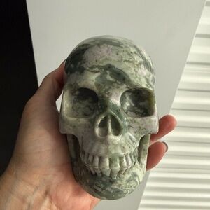 Peace Jasper Skull